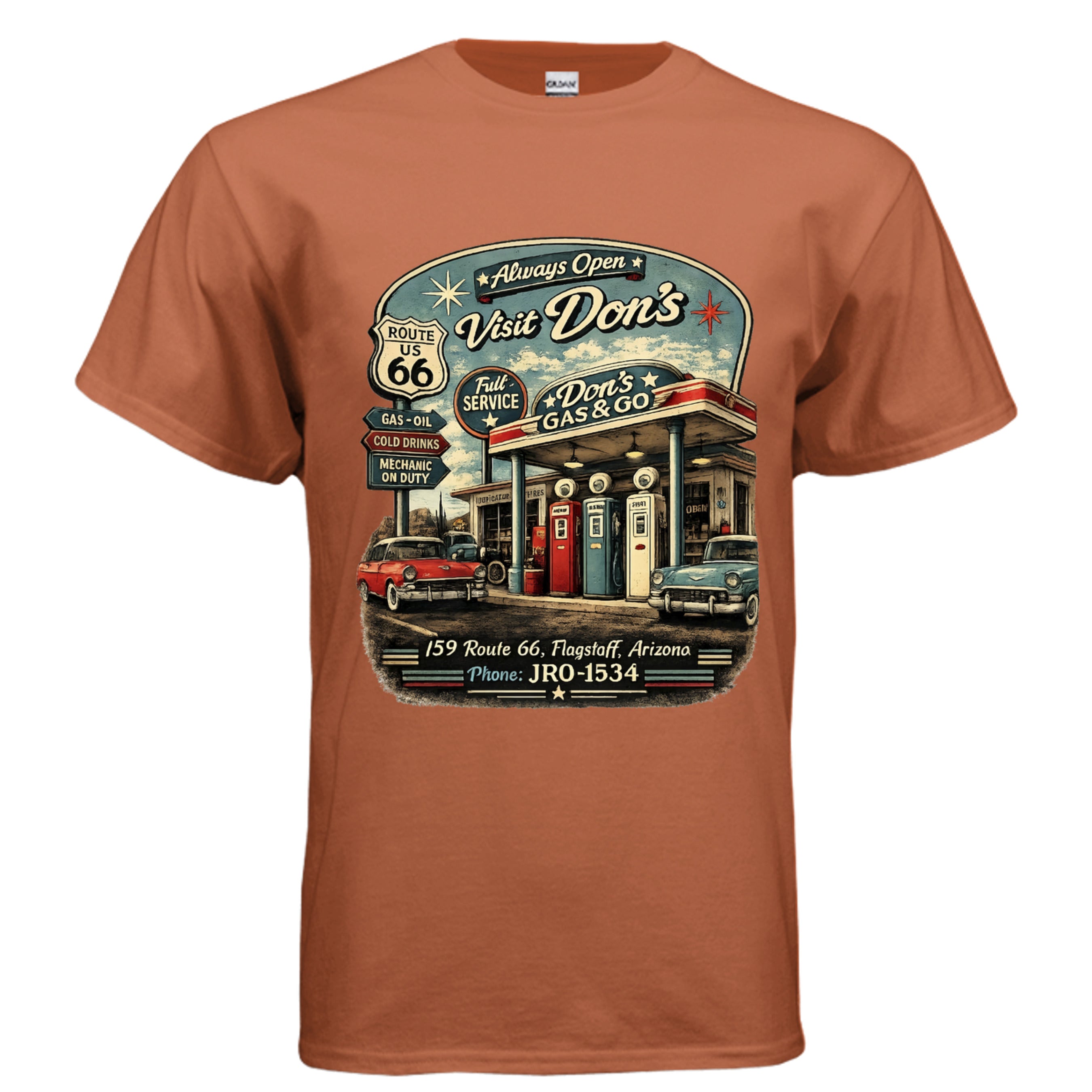 TEXAS ORANGE - G200 - FRONT
