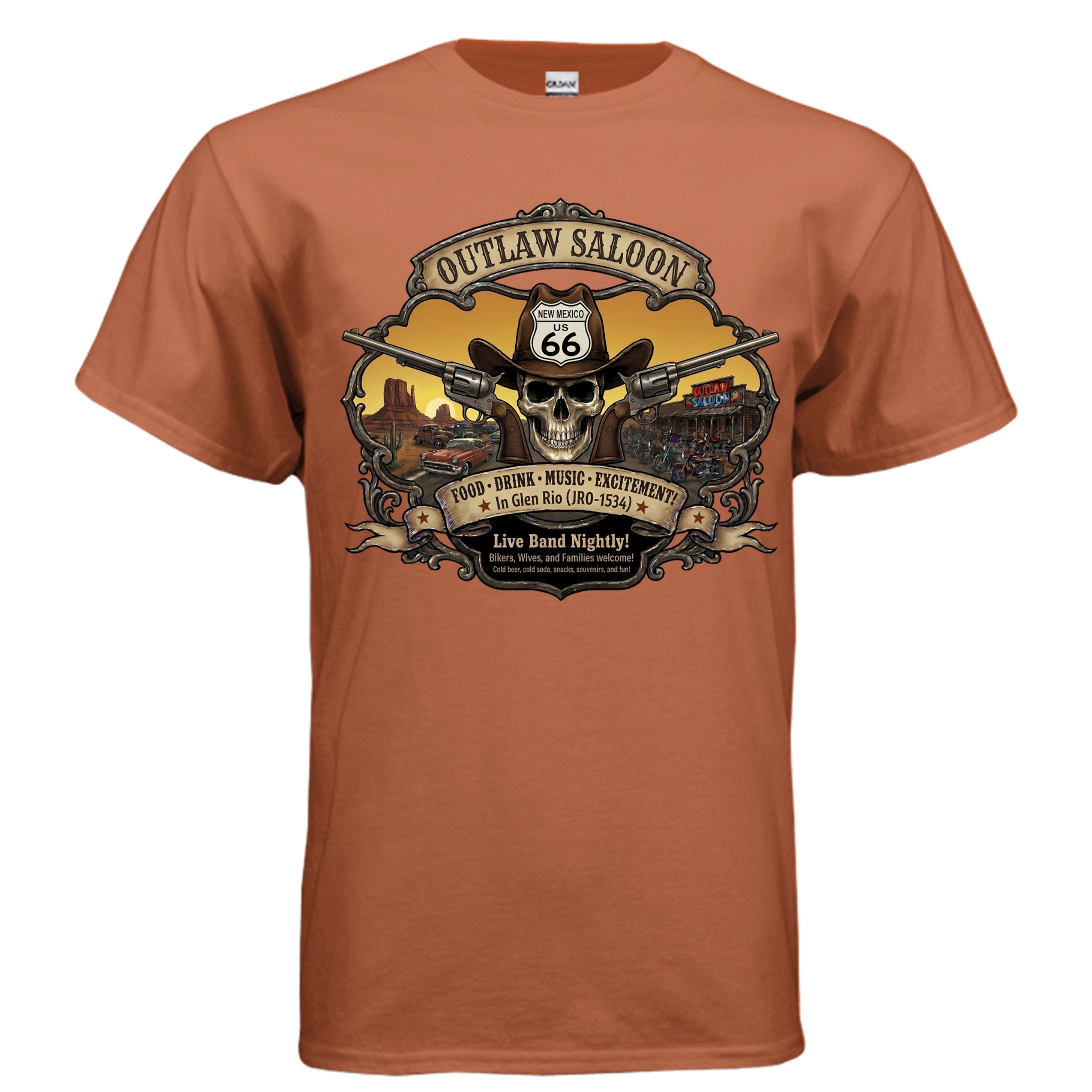 TEXAS ORANGE - G200 - FRONT