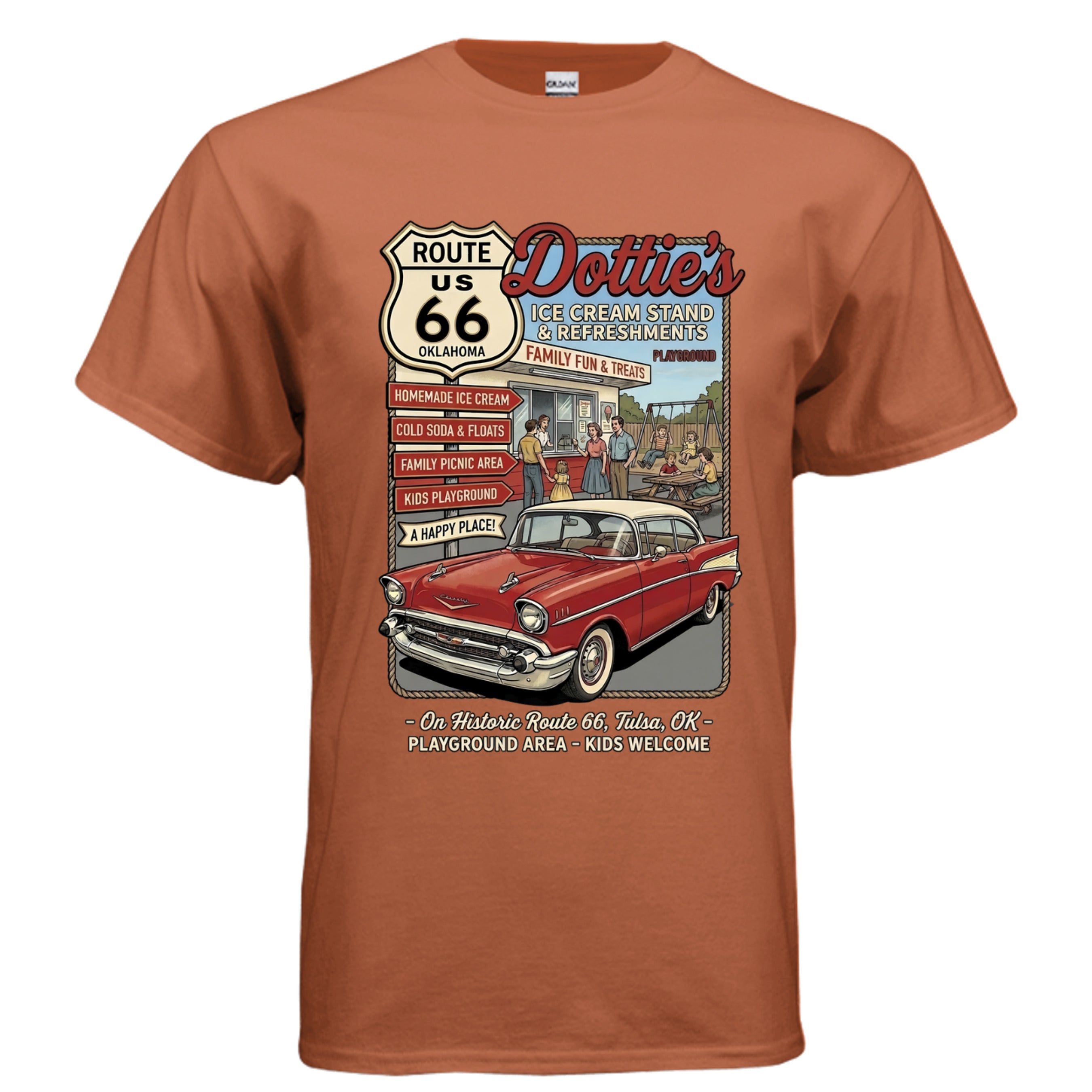 TEXAS ORANGE - G200 - FRONT