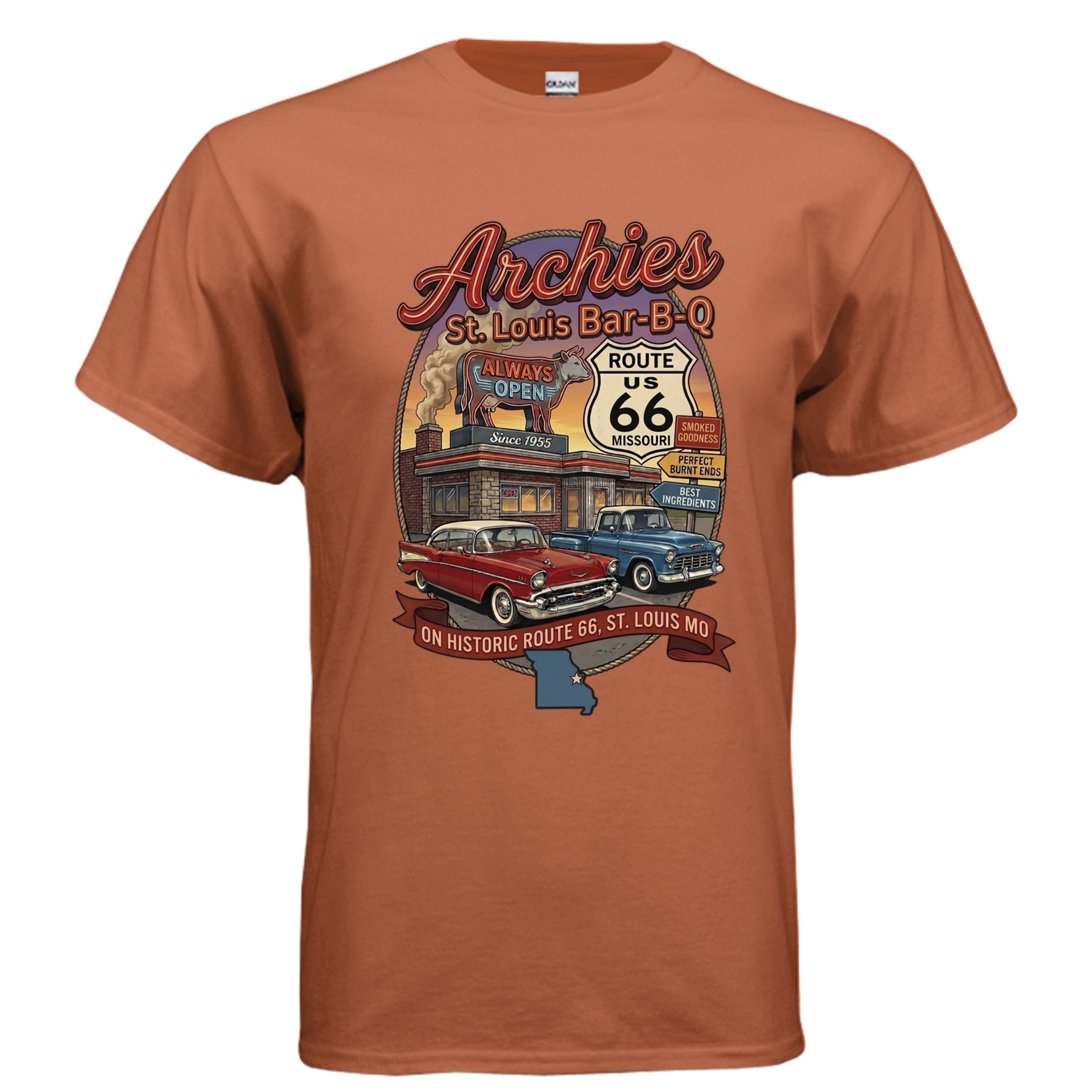 TEXAS ORANGE - G200 - FRONT